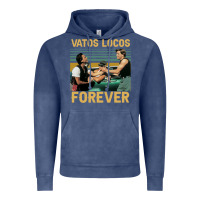 Vintage Denim vatos locos forever Vintage Hoodie - tuanDangUi