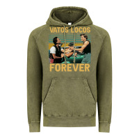 Vintage Olive vatos locos forever Vintage Hoodie - tuanDangUi