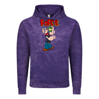 Cloud Purple popeye Vintage Hoodie - tuanDangUi