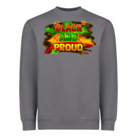 Storm black and proud Heavyweight Sweatshirt - FaDigitalArtStudio