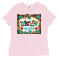 Bubblegum Pink teacher mode tumbler Ladies Tee - BundleAndBundleShop