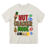 Cream Nutcracker mode on Heavy Core Tee - NancyCooperArtShop