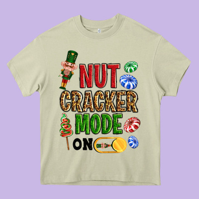 Nutcracker Mode On Heavy Core Tee Designed By Nancycooperartshop
