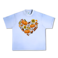 Grape Ice Fall Heart Urban Heavy Tee - texasbilliewilder