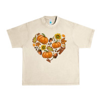 Sandshell Fall Heart Urban Heavy Tee - texasbilliewilder