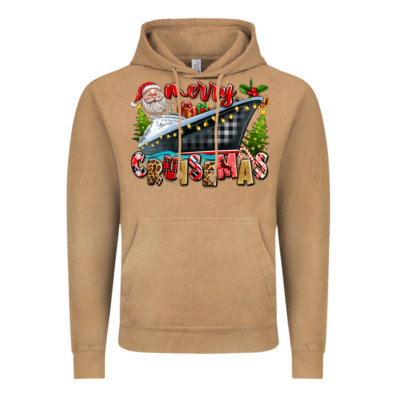Merry Cruisemas Vintage Hoodie by texasbilliewilder | Teevron