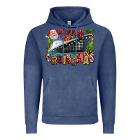 Vintage Denim Merry Cruisemas Vintage Hoodie - texasbilliewilder