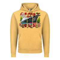 Vintage Mustard Merry Cruisemas Vintage Hoodie - texasbilliewilder