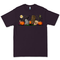 Plum headstone and coffin lebbey glass Premium Tee - BundleAndBundleShop