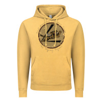Vintage Mustard flying tigers squadron wwii leather patch design Vintage Hoodie - tuanDangUi