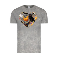 Cloud Rock Halloween Heart Vintage Tee - texasbilliewilder