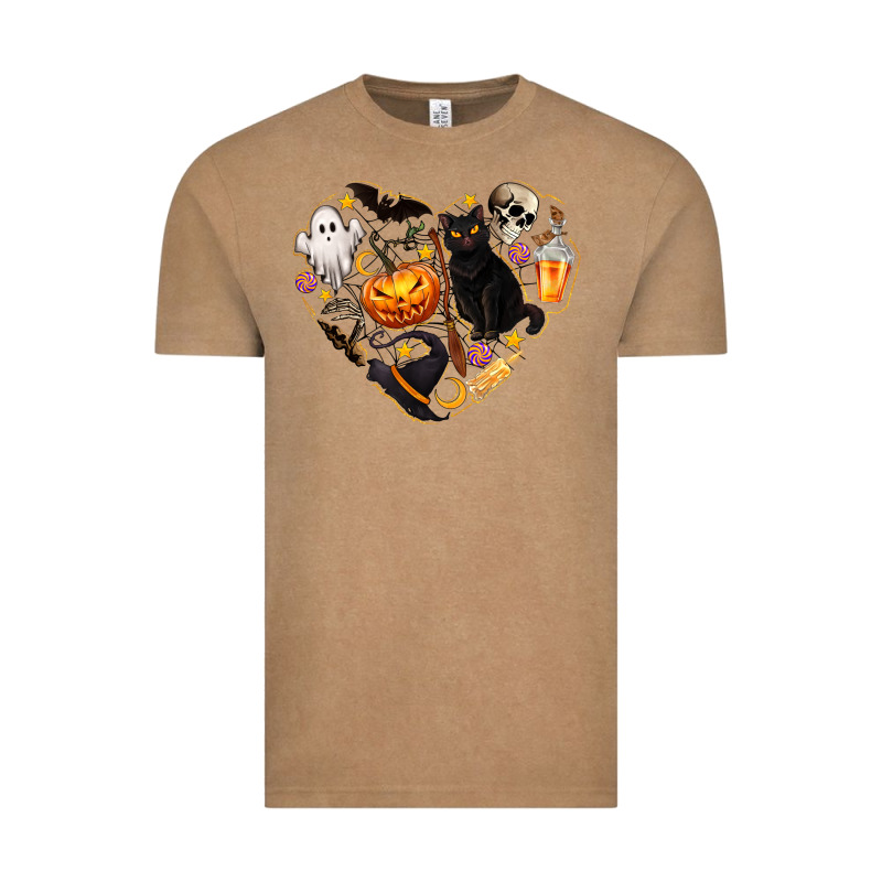 Halloween Heart Vintage Tee by texasbilliewilder | Teevron