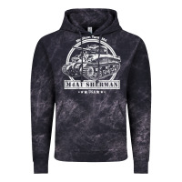 Cloud Black m4a1 sherman tank Vintage Hoodie - tuanDangUi