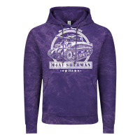Cloud Purple m4a1 sherman tank Vintage Hoodie - tuanDangUi