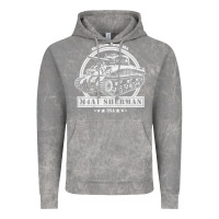 Cloud Rock m4a1 sherman tank Vintage Hoodie - tuanDangUi