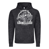Vintage Black m4a1 sherman tank Vintage Hoodie - tuanDangUi