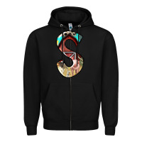 Black farm life alphabet lowercase letters s Zipper Hoodie - BundleAndBundleShop