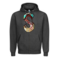 Charcoal Heather farm life alphabet lowercase letters s Zipper Hoodie - BundleAndBundleShop