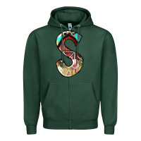 Sports Green farm life alphabet lowercase letters s Zipper Hoodie - BundleAndBundleShop