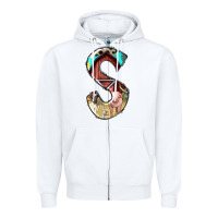 White farm life alphabet lowercase letters s Zipper Hoodie - BundleAndBundleShop