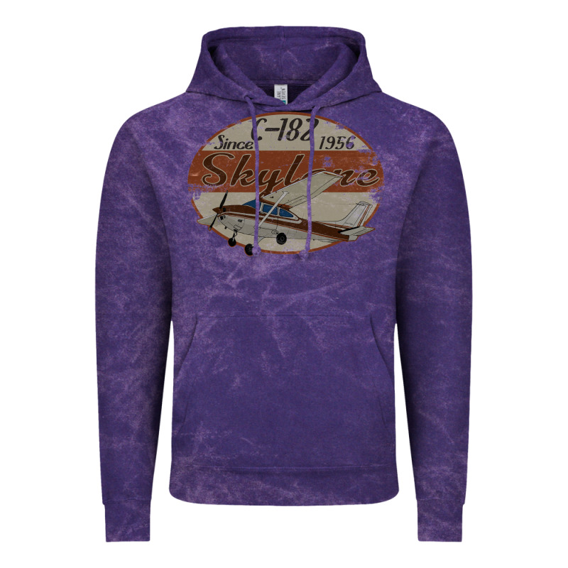 Cessna 182 Skylane Since 1956 Retro Vintage Airplane Design Vintage Hoodie by tuanDangUi | Teevron