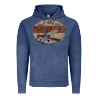 Vintage Denim cessna 182 skylane since 1956 retro vintage airplane design Vintage Hoodie - tuanDangUi