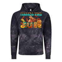 Cloud Black Thanksgiving crew Vintage Hoodie - NancyCooperArtShop