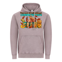 Vintage Zinc Thanksgiving crew Vintage Hoodie - NancyCooperArtShop