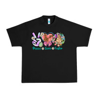 Black Peace love Easter Urban Heavy Tee - NancyCooperArtShop