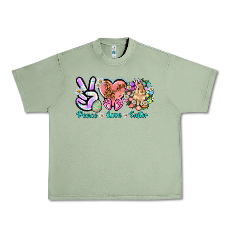 Peace Love Easter Urban Heavy Tee by NancyCooperArtShop | Teevron