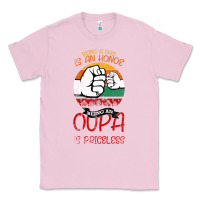 Bubblegum Pink Being A Dad Is An Honor Being Papa Is Priceless Classic Tee - Bettercallsaul