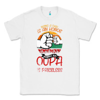 White Being A Dad Is An Honor Being Papa Is Priceless Classic Tee - Bettercallsaul