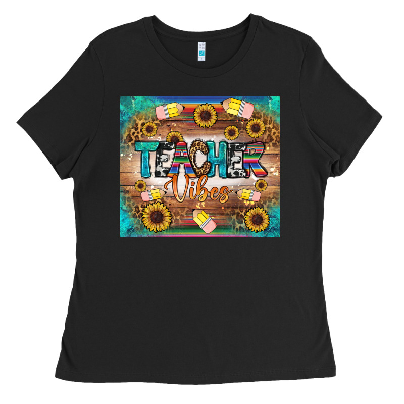 Teacher Vibes Tumbler Ladies Tee by BundleAndBundleShop | Teevron