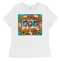 White teacher vibes tumbler Ladies Tee - BundleAndBundleShop