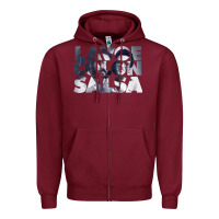 Burgundy lavoe colon salsa fania all stars Zipper Hoodie - tuanDangUi