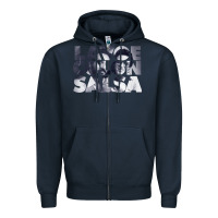 Navy lavoe colon salsa fania all stars Zipper Hoodie - tuanDangUi