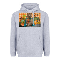 Heather Grey Fall Quokka Heavyweight Hoodie - LillyAllenDesigns
