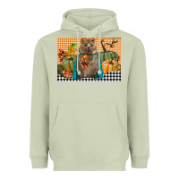 Matcha Fall Quokka Heavyweight Hoodie - LillyAllenDesigns