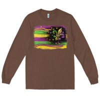 Chestnut mardi gras flag Long Sleeve Tee - CowGirlArtShop