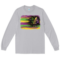 Moon Dust mardi gras flag Long Sleeve Tee - CowGirlArtShop