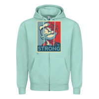 1 Popeye Strong Brand A Transparent Zipper Hoodie | Teevron
