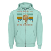 Seafoam give me some chon chon funny quote vintage  popeye lovers blood in blo Zipper Hoodie - tuanDangUi