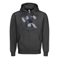 Charcoal Heather popeye poopdeck academy brand a transparent Zipper Hoodie - tuanDangUi