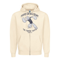 Sandshell popeye poopdeck academy brand a transparent Zipper Hoodie - tuanDangUi