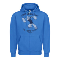 True Royal popeye poopdeck academy brand a transparent Zipper Hoodie - tuanDangUi