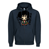 Navy ヤムチャ yamcha Zipper Hoodie - tuanDangUi