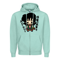 Seafoam ヤムチャ yamcha Zipper Hoodie - tuanDangUi