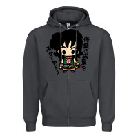 Smoke ヤムチャ yamcha Zipper Hoodie - tuanDangUi