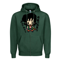 Sports Green ヤムチャ yamcha Zipper Hoodie - tuanDangUi
