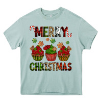 Arona Merry Christmas cupcakes Heavy Core Tee - NancyCooperArtShop